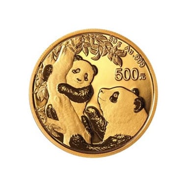 Moneda de Oro - Panda de Oro