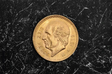 Mexicano de Oro de 10 pesos