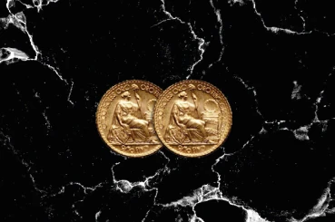 Moneda de Oro 5 Soles de Peru