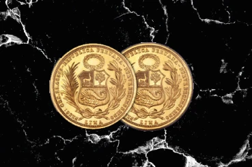 Moneda de Oro 50 Soles de Peru